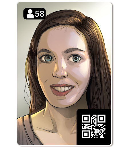 Chronicles of Crime: Lizzy from Board Game Spotlight Promo Card